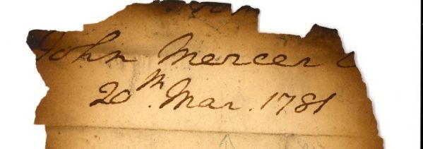 Washington Docketed letter