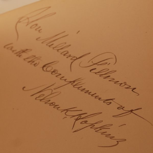 Millard Fillmore Rare signed book