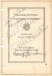 George Gershwin and 4 other Musical luminaries signed Program