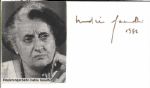 Indira Gandhi Signature