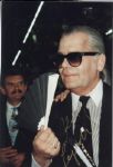Karl Lagerfield & Pierre Cardin