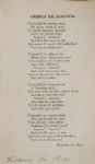 Katherine Bates Signed America The Beautiful 