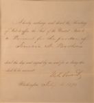  Ulysses S. Grant Signed Document