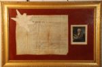 Benjamin Franklin Signed Document