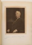 John D. Rockefeller Signed Photo in Book 