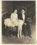 Rare Merna Kennedy SP with Charlie Chaplin