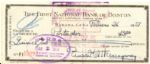 Ernest Hemingway Check and Original Photos