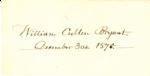 William Cullen Bryant