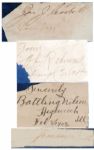 Early Boxing Autographs