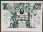 Dr. Richard Strauss Signed Document from the Lotus Club