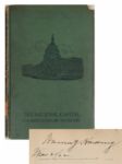 Warren G. Harding Rare Signed Book
