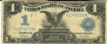 $1 1899  Black Eagle Silver Certificate 