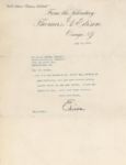 Thomas Edison Collection Of 6 Signed Letters  (Phonograph Business)