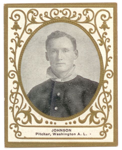 1909 T204 Ramly Walter Johnson PSA VG-EX 4.5 (The Only One)