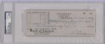 Lou Costello Signed Check