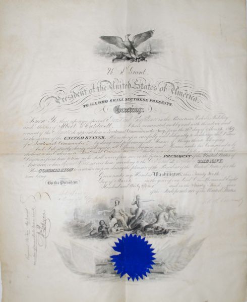 Ulysses S. Grant Naval Appointment