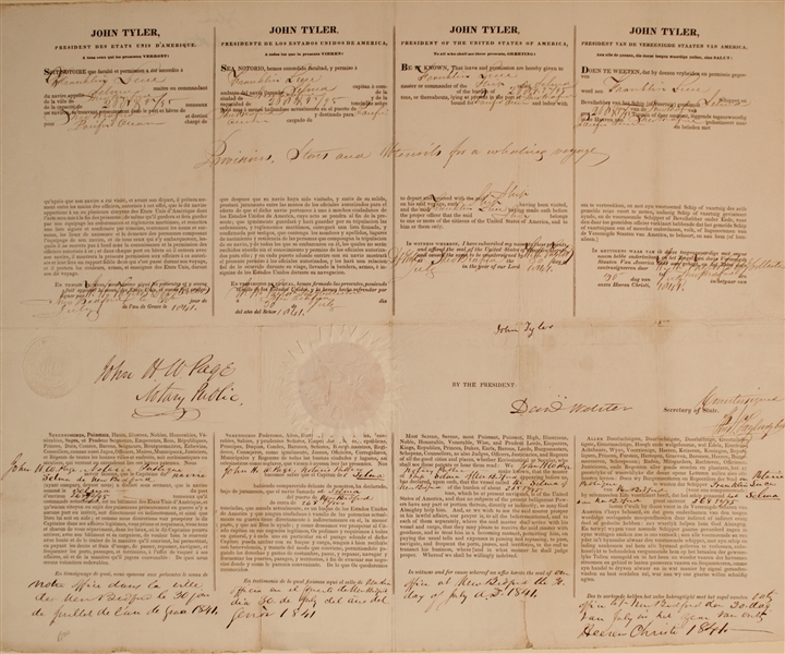 John Tyler-Ships Papers
