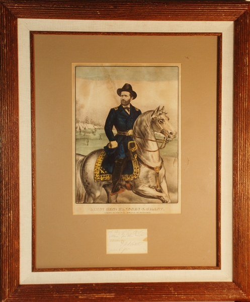 Ulysses S. Grant ANS with Hand Colored Engraving