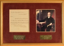 John Quincy Adams Brings War of 1812 Destitute Seaman back to the  US
