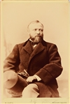 Rare Early Andrew Carnegie signed photo