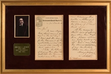 Chester Arthur Civil War ALS