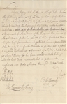 Oliver Ellsworth 1776 signed Document