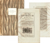Rare:  Sugar Act 1764