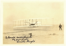 Wright Brothers First Flight Signed Photo and Collection!