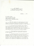 Ray Manzarek Signed Representation Contract 