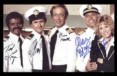 THE LOVE BOAT Cast Signed Photo 
