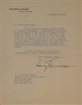 PRESIDENT TRUMAN WRITES TO THE FAMOUS METHODIST MINISTER DR. G. BROMLEY OXNAM: “THE GREAT AMERICAN PUBLIC WILL BE STRENGTHENED BY THE ASSURANCE THAT COMMUNISM HAS NOT INFILTRATED THE CHURCHES OF THE 