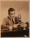 Edward R. Murrow Signed Photo