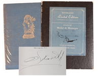 SALVADOR DALI Signed Limited Edition Book