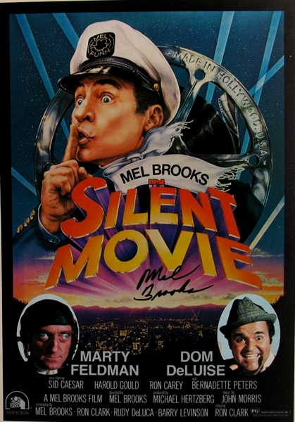 Mel Brooks Silent Movie Poster