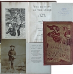FIRST EDITION OF DODGSONS OWN COPY, SIGNED AND DATED BY THE AUTHOR THE DAY AFTER PUBLICATION on the half-title: "CLD / Mar. 30, 1876." With an Original Photo by Carroll of Gertrude!