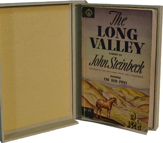 John Steinbeck  : Inscribed and Signed The Long Valley stories 