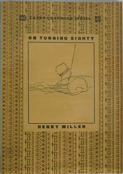 Henry Miller /On Turning Eighty Signed