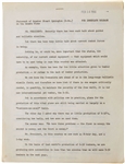 John F. Kennedy Statement with Original Handwritten  Notes