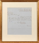 Rare Brigham Young form Utah Territory