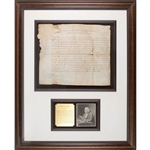 Benjamin Franklin Signed Document
