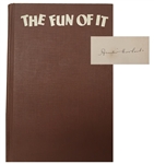 Amelia Earhart Signed Book With Mini Record!