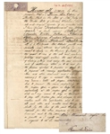 Thomas Edison Signed Phonograph Patent