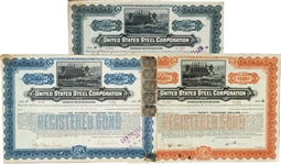 Andrew Carnegie Extremely Rare Signed Steel Bond Archive