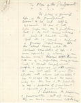 Henry Havelock Ellis Original Manuscript 