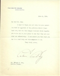 Calvin Coolidge Letters
