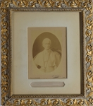 Rare Pope Leo XIII Signed Photo to Mark Twains Publishing business manager For their book on his Life