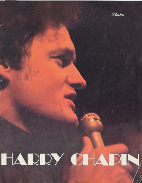 Harry Chapin signed tour books 1978 & 1980