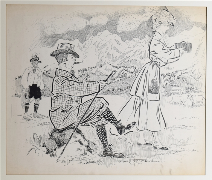 FRANK ARTHUR NANKIVELL(1869-1959) Illustrator