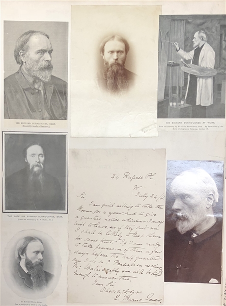 Edward Burne-Jones Autograph Letter Signed