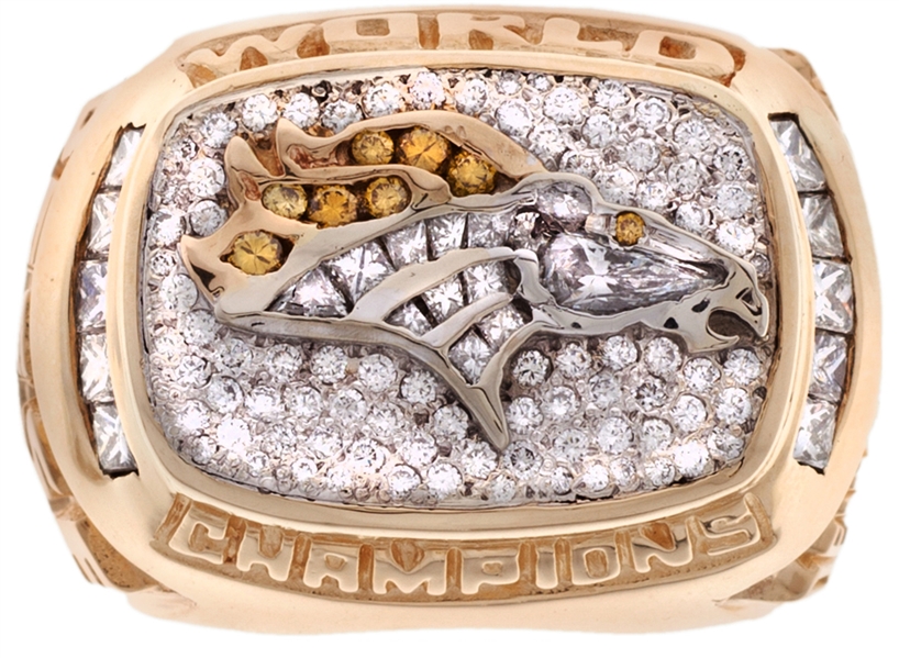 1998 Denver Broncos Super Bowl XXXII Championship Ring